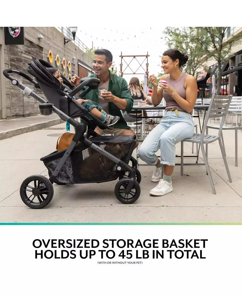 Evenflo Pivot Troop Child Pet Modular Travel System with Litemax ICS 5