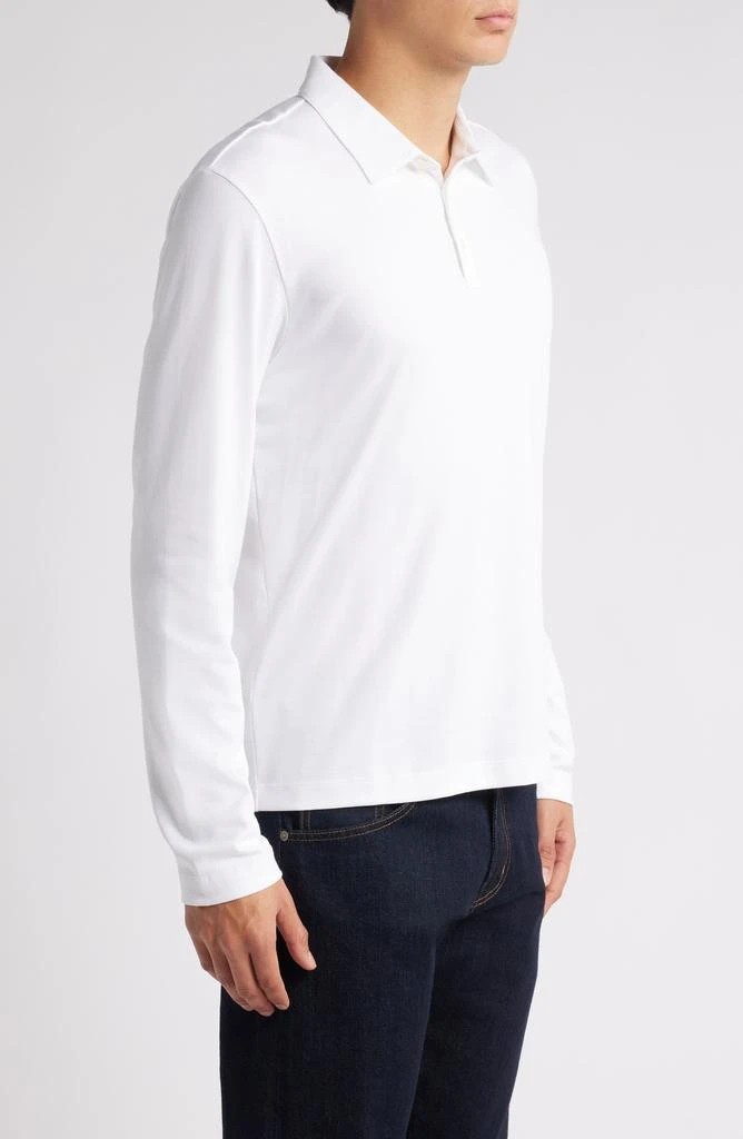 Theory Long Sleeve Cotton Polo 3