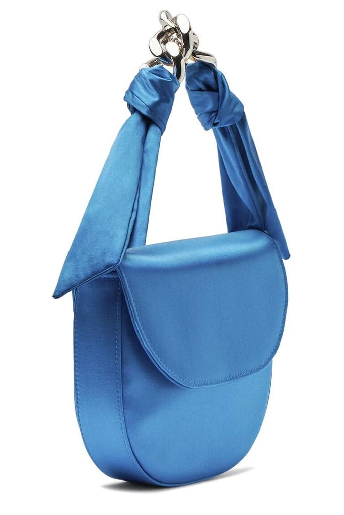CASADEI Casadei Chain Detailed Satin Top Handle Bag 3