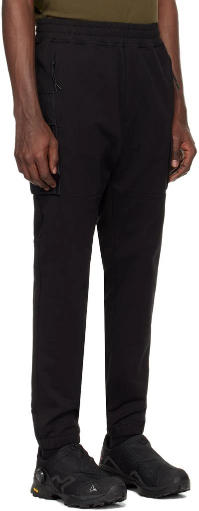 C.P. Company Black Cargo Pocket Sweatpants 2