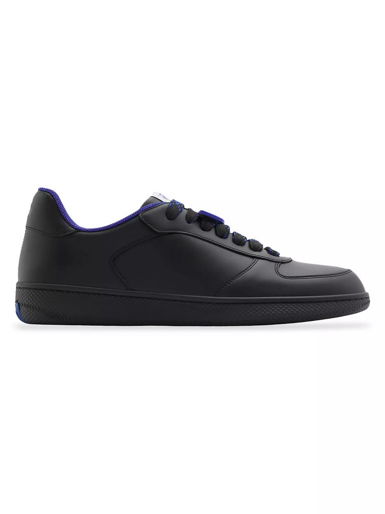 Burberry Terrace Leather Low-Top Sneakers