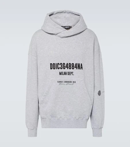 Dolce 
Gabbana Logo print cotton sweatshirt 1