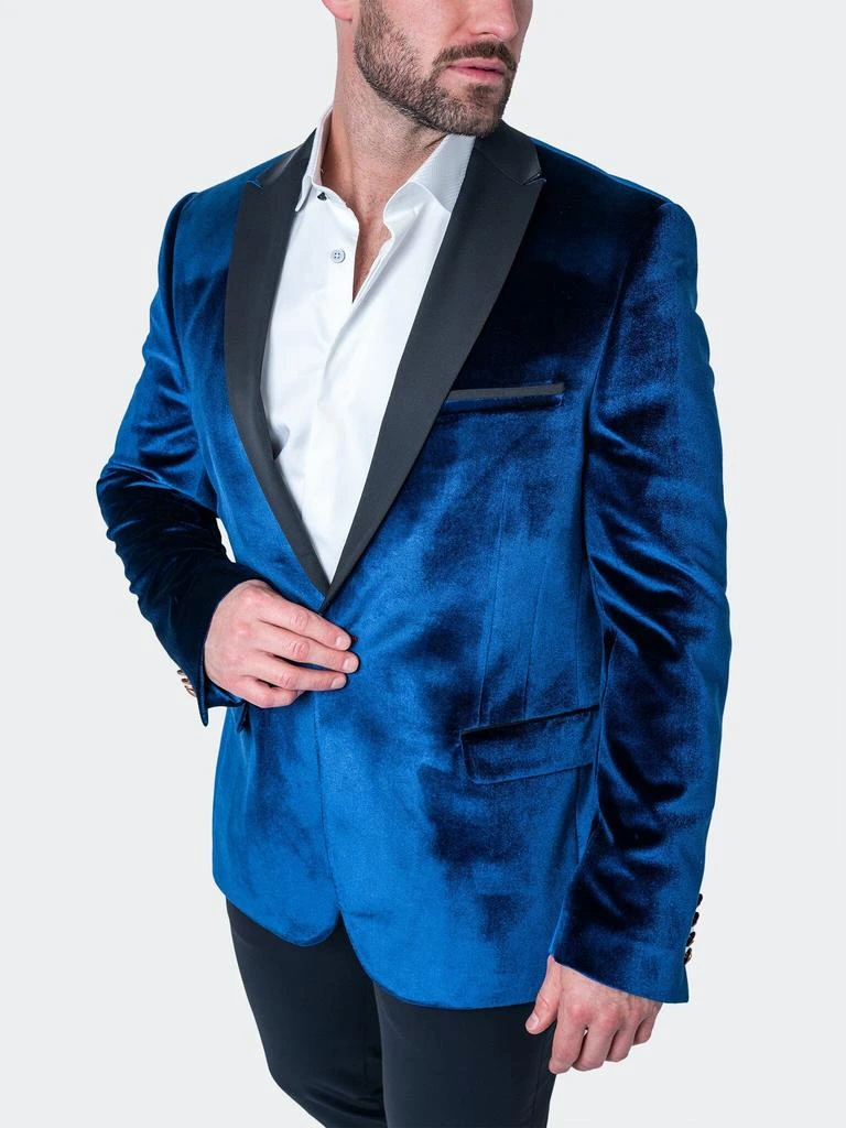 Maceoo Blazer Tesla Velvet Blue 3