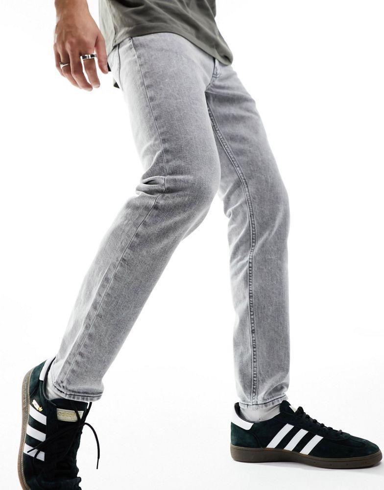 Lee Lee Rider slim fit jeans in grey acid wash