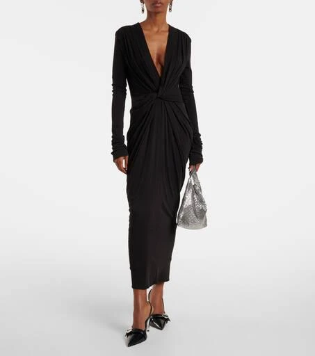 Gathered cotton-blend jersey maxi dress  On Sale Now with Up to 32% Off |  Discover Exclusive Deals & Savings at BeyondStyle  Authentic Entire  Studios w|m|e|clothing|maxi dresses|o|dresses|women|n|entire  studios|designers with Limited-Time Discounts,