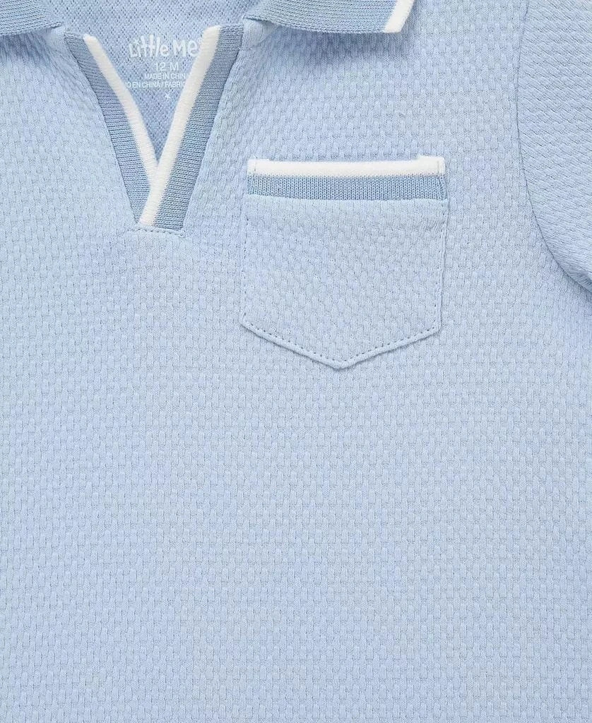 Little Me Baby Boys
 Short-Sleeve Polo Shirt and Shorts, 2-Piece Set 4