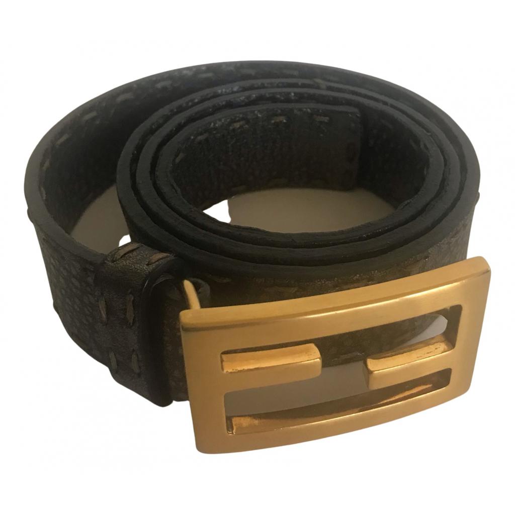 Fendi Fendi Leather belt