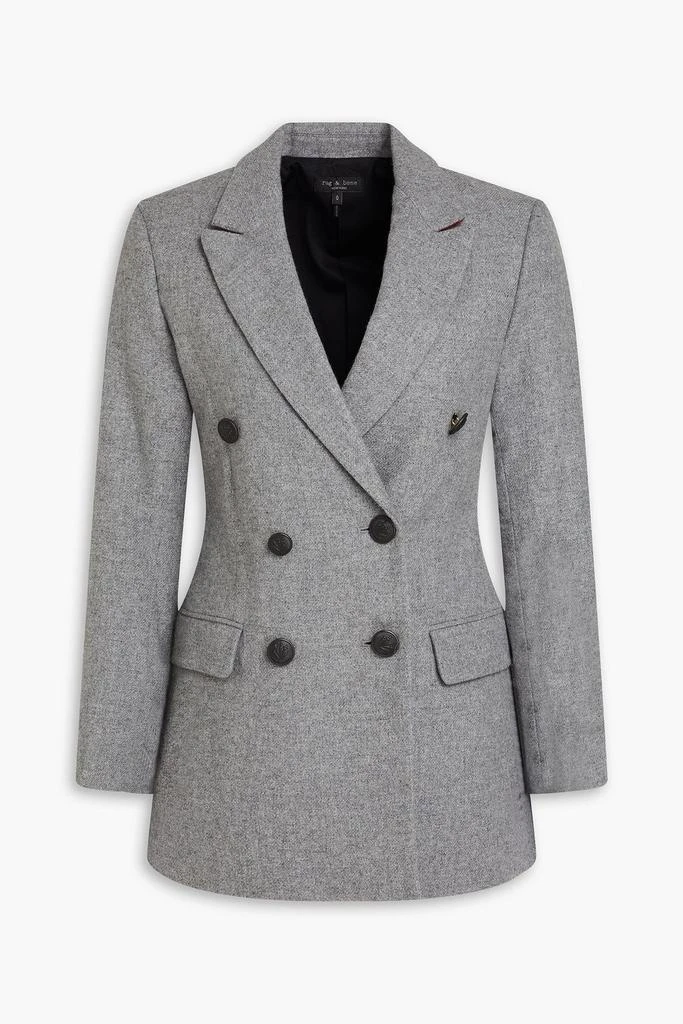 Rag & Bone Double-breasted wool-blend blazer 1