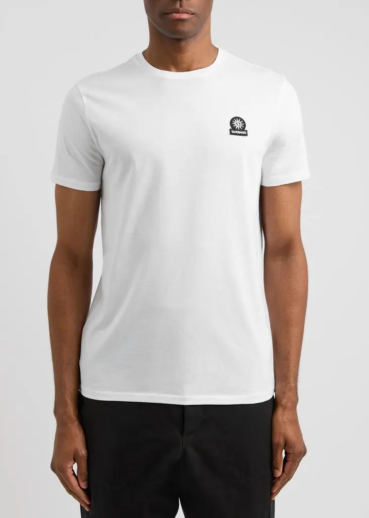 SANDBANKS Logo cotton T-shirt 2