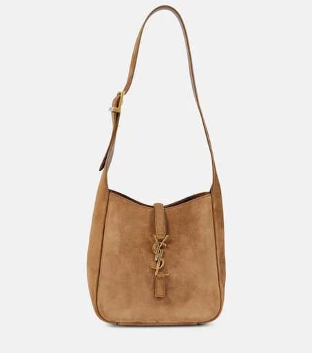 Yves Saint Laurent Le 5 à 7 Supple Baby suede shoulder bag 1