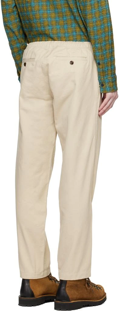 Adsum Beige Bank Trousers 3