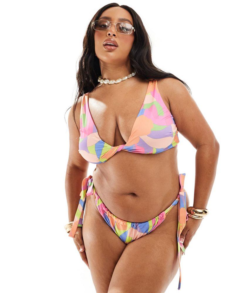 asos floral bikini