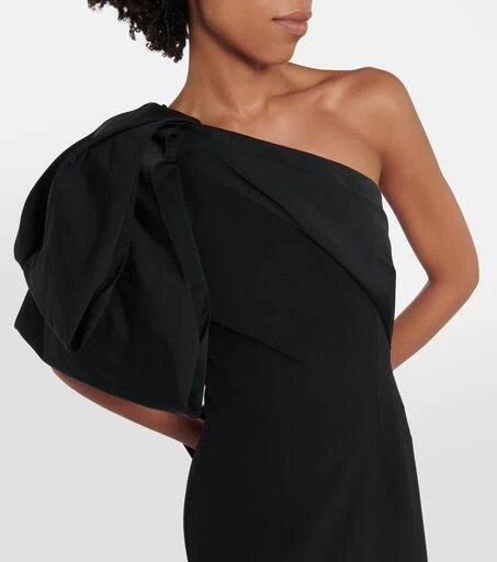 Safiyaa Maelys crêpe gown 4