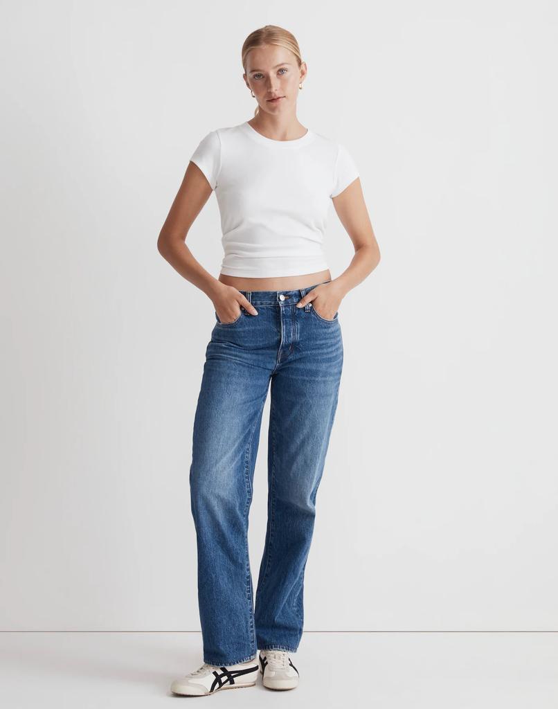 Madewell Low-Slung Straight Jeans