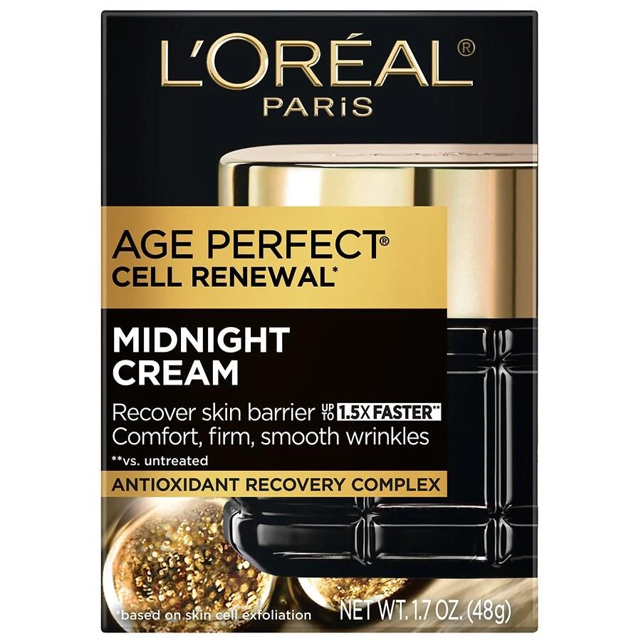 L'Oreal Paris Age Perfect Cell Renewal Midnight Cream Skin Care Anti-Aging Night Cream With Antioxidants 3
