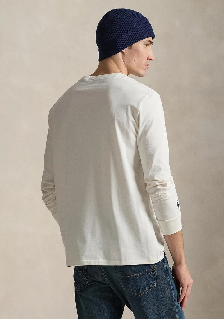 Ralph Lauren Men
s Classic Fit Plaid-Logo Jersey T-Shirt 2