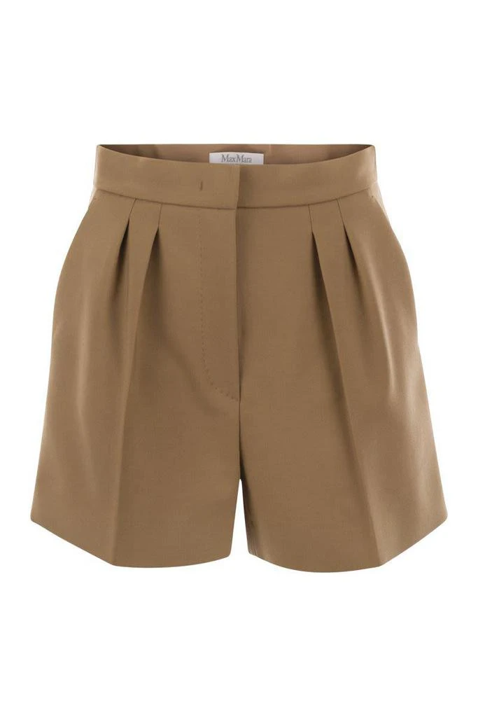 Max Mara Max Mara Zic - Woollen Cloth Shorts 1