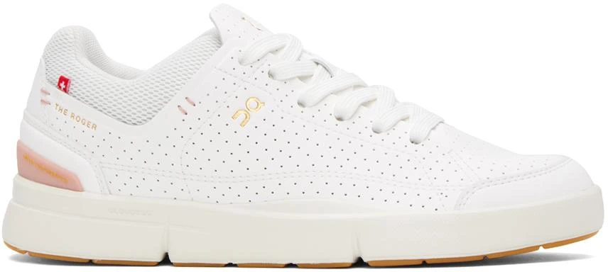 On White 'THE ROGER Centre Court' Sneakers 1