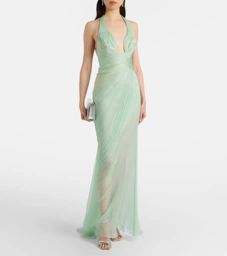 Maria Lucia Hohan Milagros halterneck gown 2