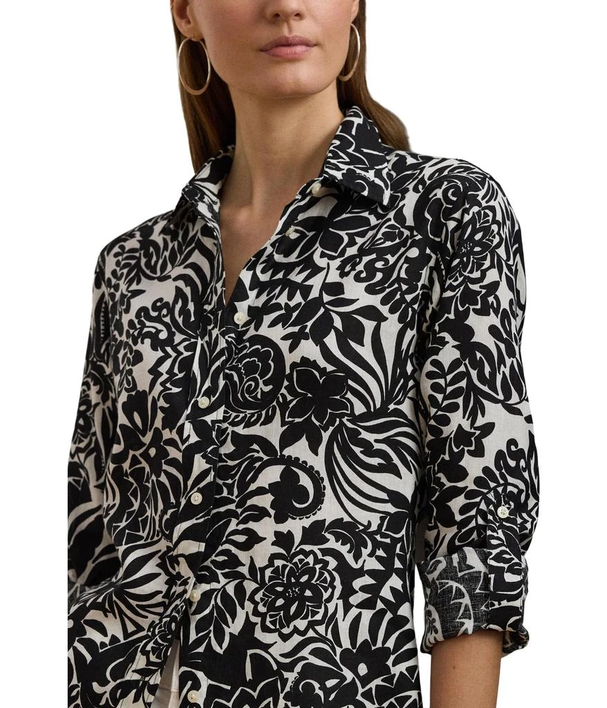 Ralph Lauren Relaxed Fit Floral Linen Shirt 3