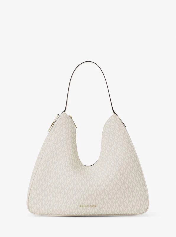 Michael Kors Nayla Medium Signature Logo Shoulder Bag