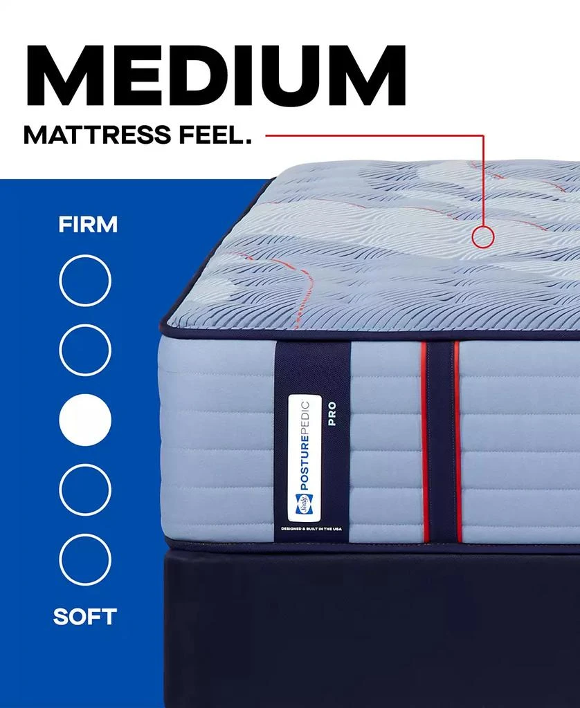 Sealy Posturepedic West Hill 14" Medium Tight Top Mattress Set - 3