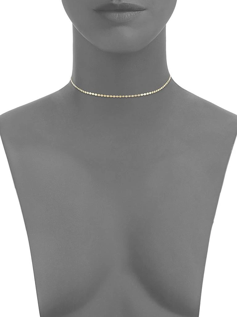 LANA Bond 14K Yellow Gold Petite Nude Blake Choker 2