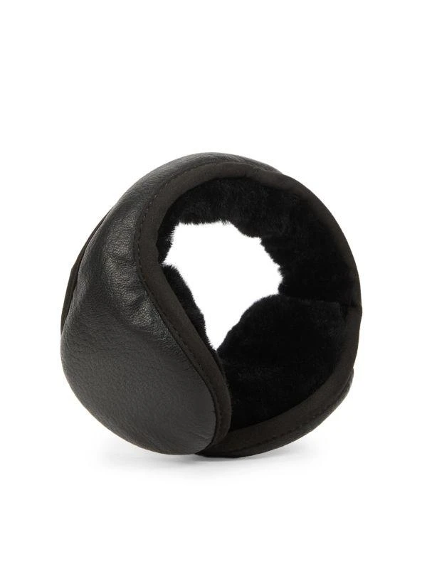 Shop Leather & Shearling Earmuffs on Sale at BeyondStyle  display picture 1