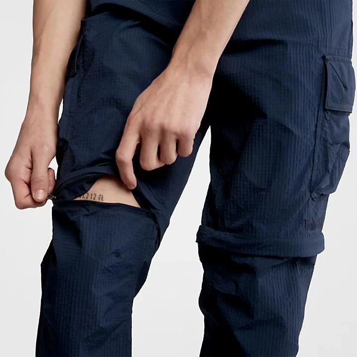 Timberland Convertible Trousers for Men in Navy 6