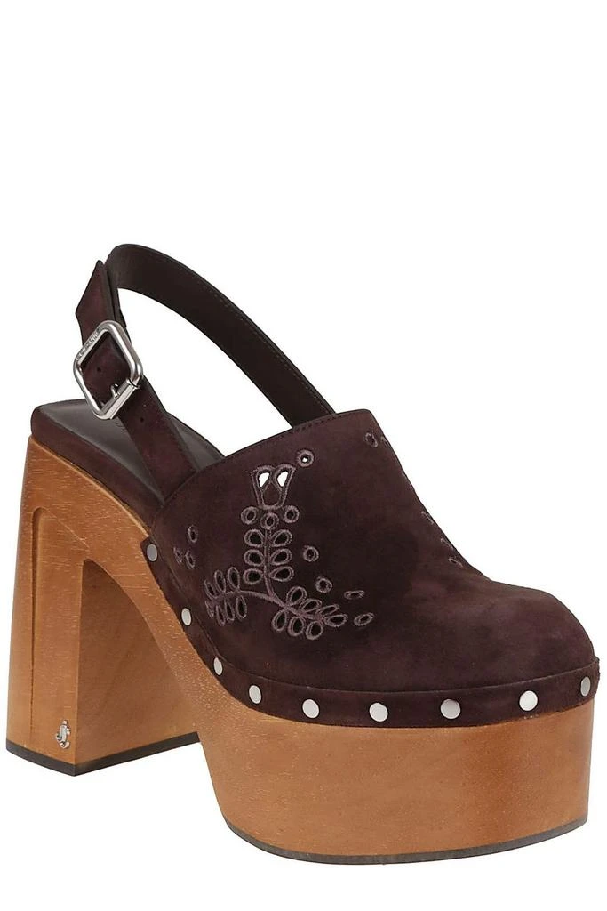 Jimmy Choo Jimmy Choo Alida Platform 135 Slingback Clogs 2