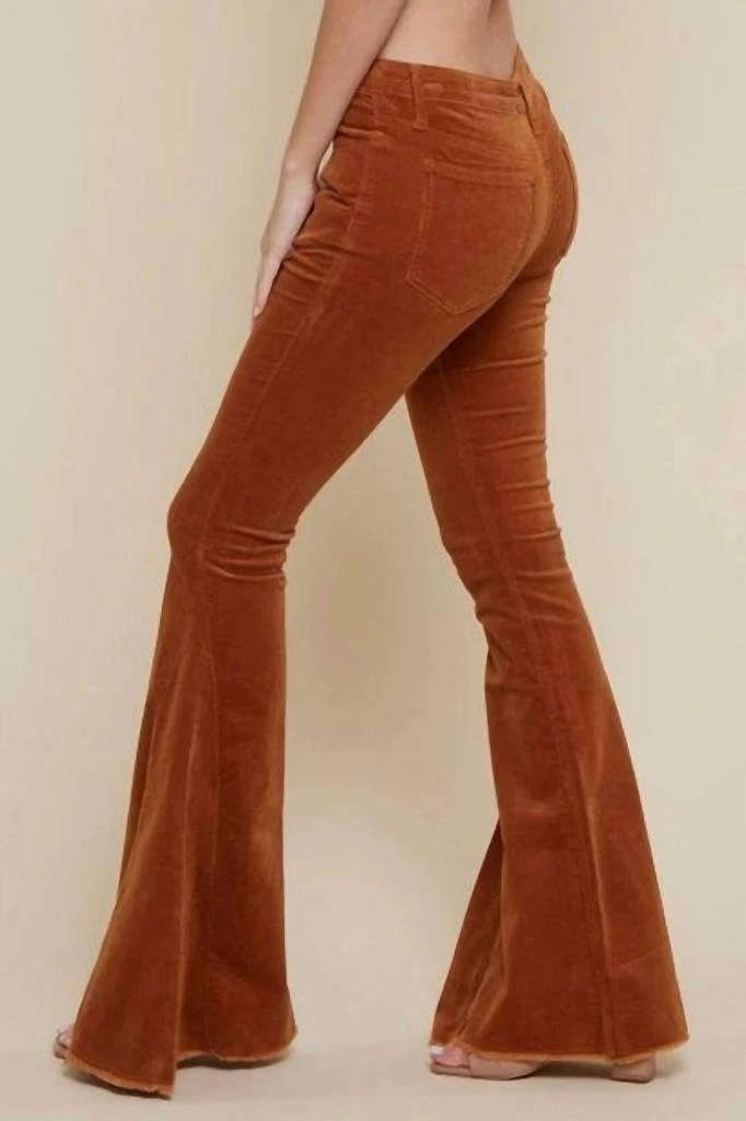 Saints 
Hearts Saints 
Hearts - Frayed Hem Corduroy Bell Bottoms Pants 4