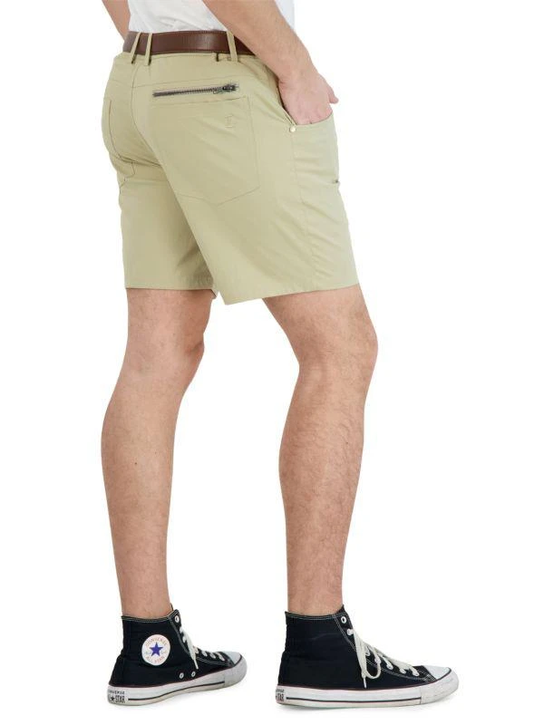 Levinas Performance Tech Stretch Denim Shorts 3