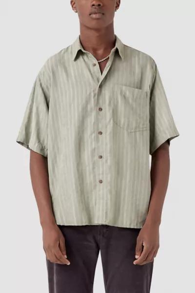 Barney Cools Barney Cools Jacquard Stripe Short Sleeve Shirt