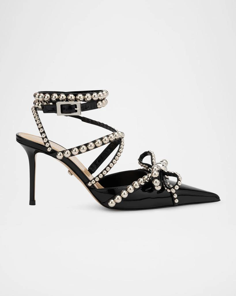 Bow Heels Neiman Marcus High Heels Black Wedge Sandals For Women