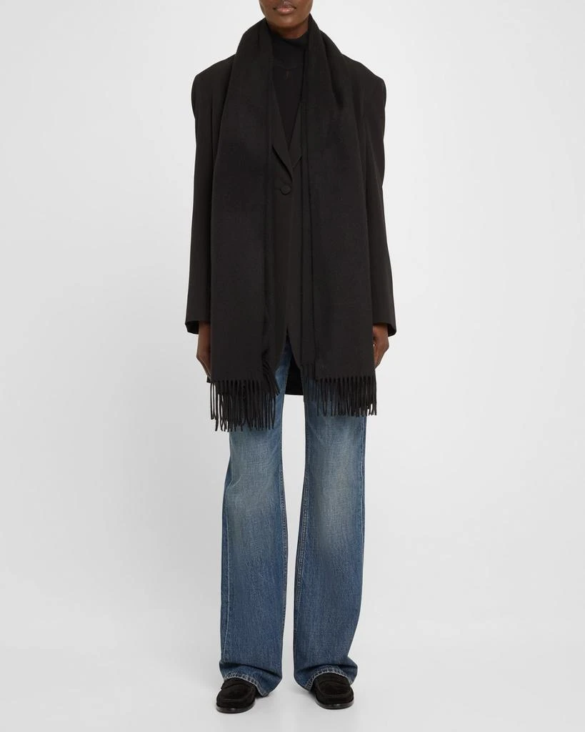 Johnstons of Elgin Fringe Cashmere Stole 2