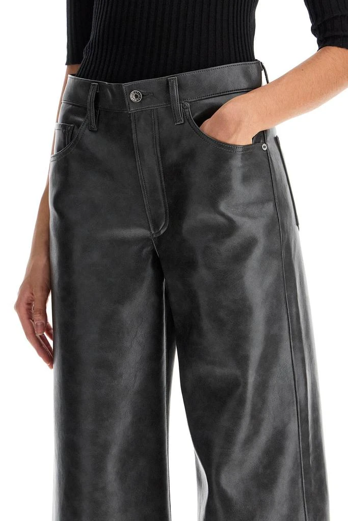 AGOLDE recycled leather pants 4