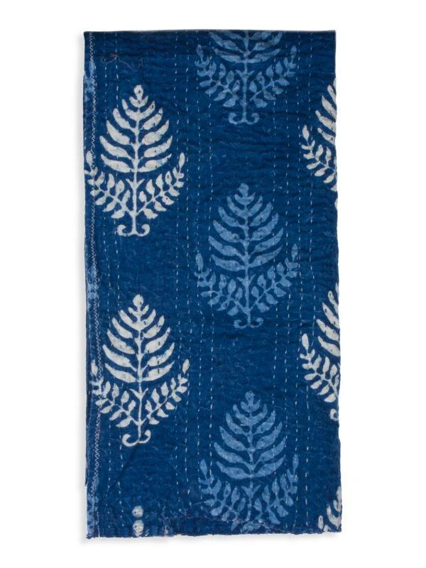 TAJ HOTEL Kantha Cotton Scarf 1