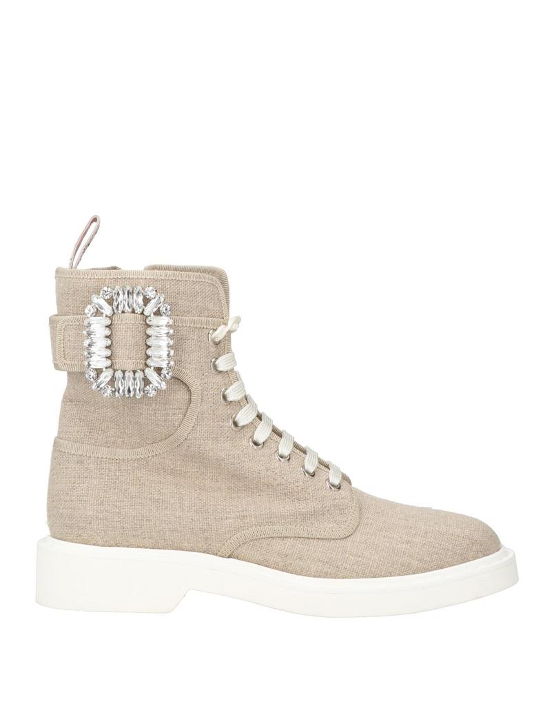 Tres Vivier Polly 45 レザー アンクルブーツ ROGER VIVIER Tres Vivier Polly 45 buckled suede ankle boots