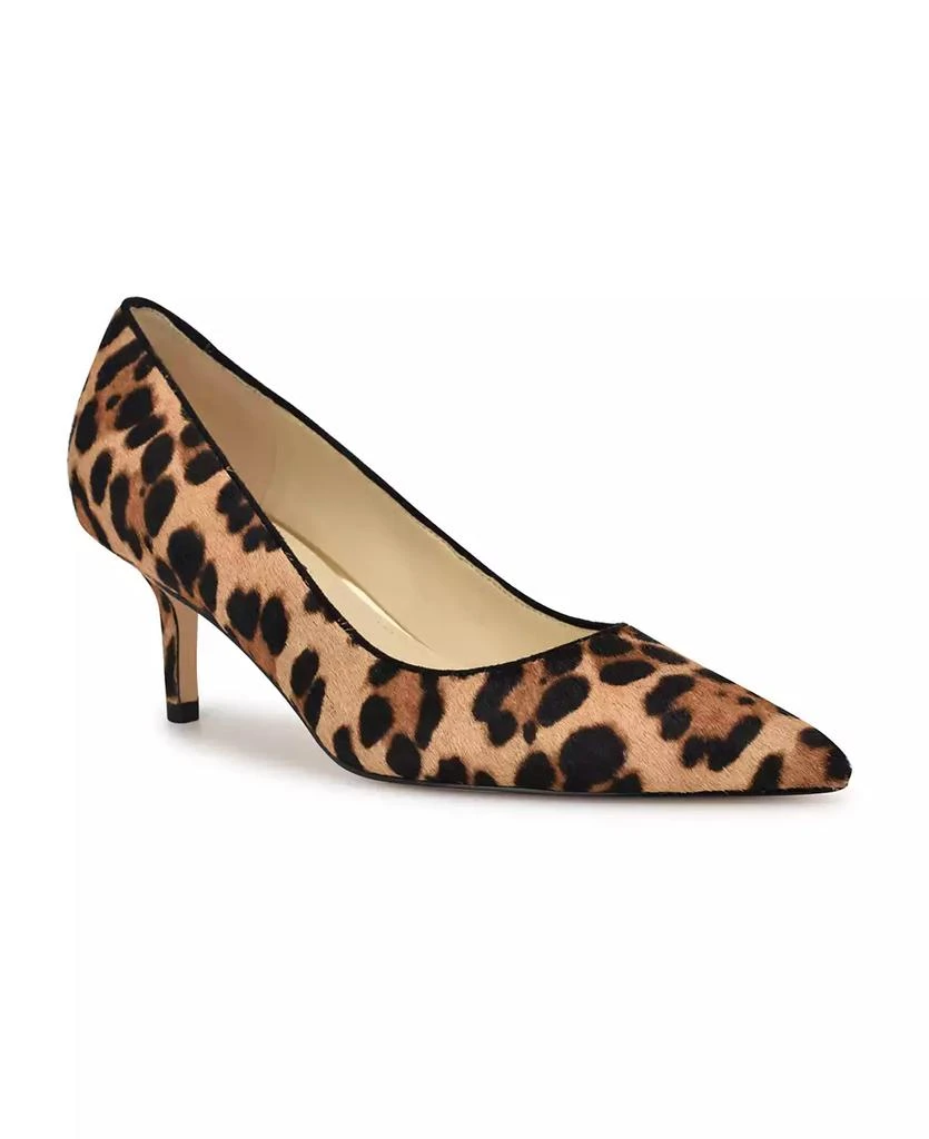 Nine West Women's Arlene Kitten Heel Pointy Toe Pumps 10