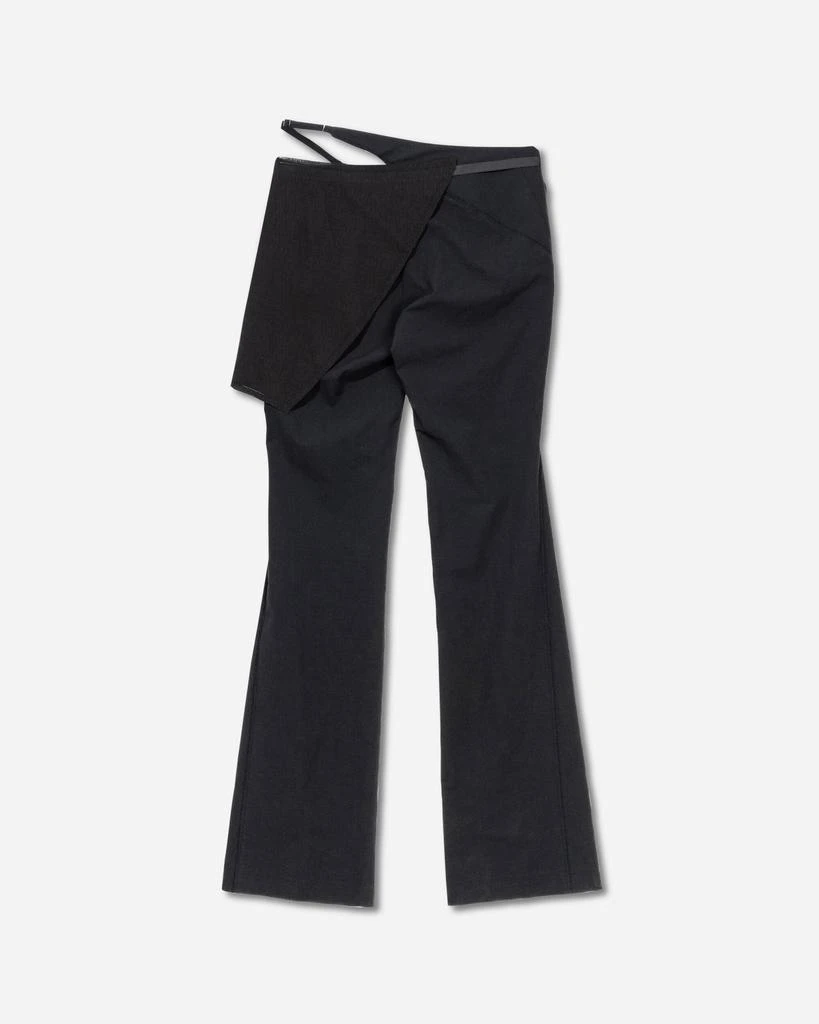 Hyein Seo Women's Tie Scarf Pants Black 2