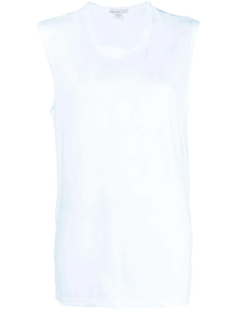 James Perse Cotton sleeveless t-shirt 1