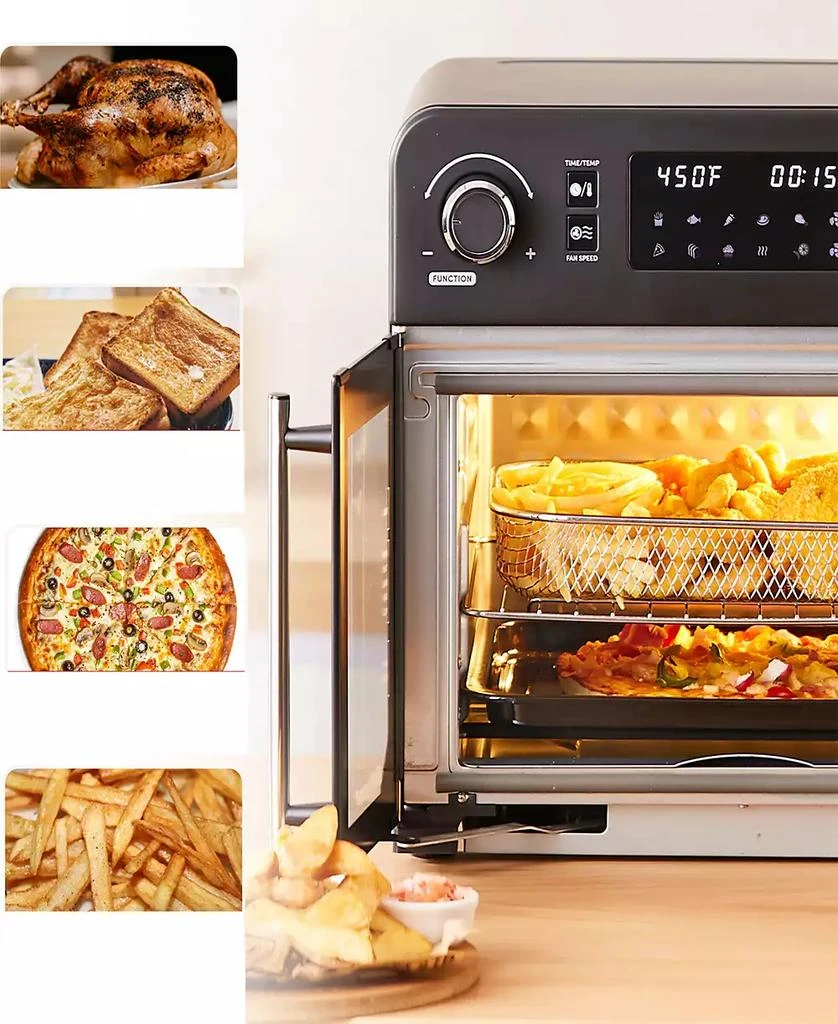 Elite Cuisine 23 Liter French Door Air Fryer Oven EAF9202 4