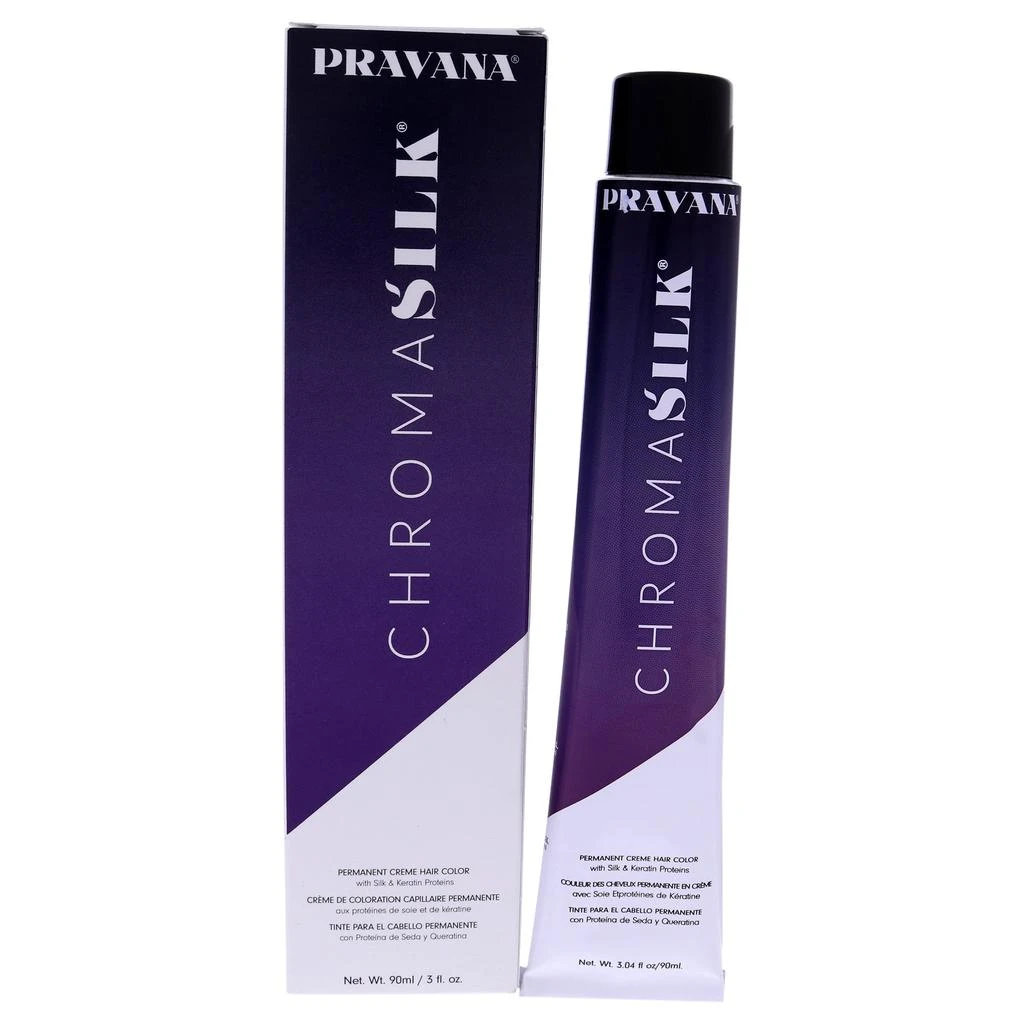 Pravana ChromaSilk Creme Hair Color - 7.5 Mahogany Blonde For Unisex 3 oz Hair Color 1