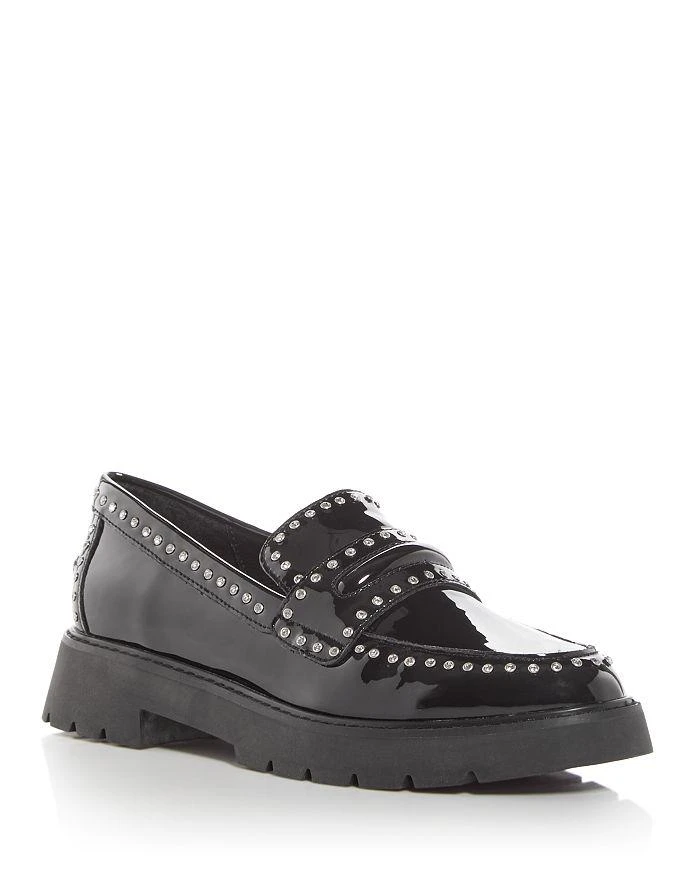 Sanctuary Women's Westside Party Embellished Platform Penny Loafers 1