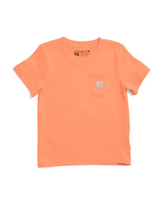 Carhartt Toddler Boys Short Sleeve Pocket Tee