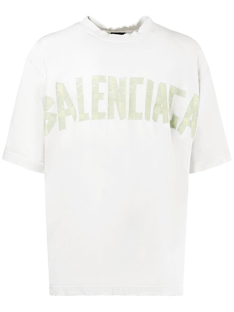 Balenciaga 3B Liquefied T-Shirt Oversized NEON-YELLOW 3