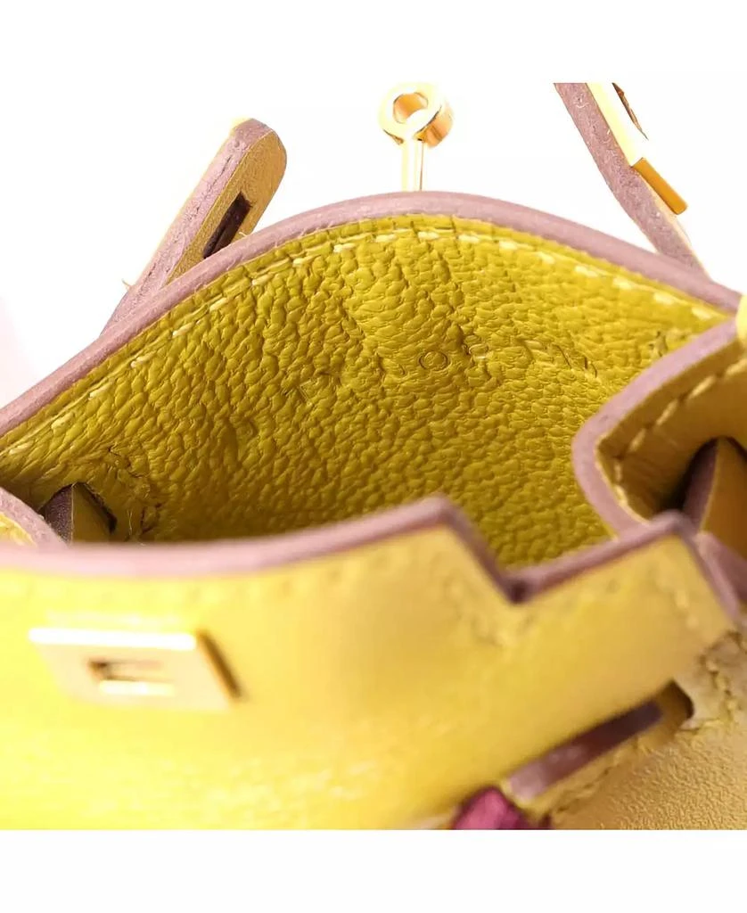 Pre-Owned HERMÉS Kelly Twilly Bag Charm Tadelakt 8