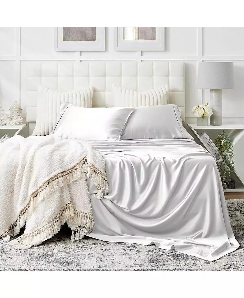 Cosy House Collection 100% Bamboo Viscose - Bed Sheet Set - Cooling, Breathable, Silky Soft 2