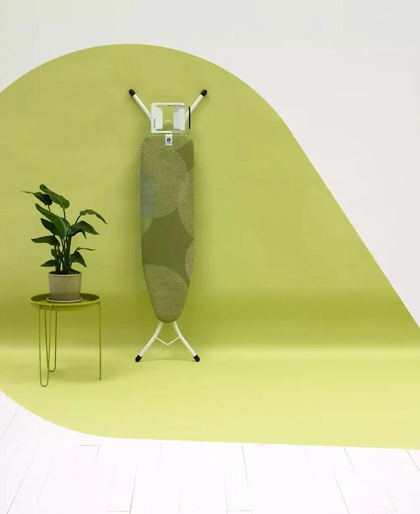 Brabantia Ironing Board A, 43 x 12" 110 x 30 Centimeter with Steam Iron Rest, 0.9" 22 Millimeter and Frame 3