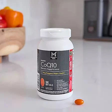 Member's Mark Member's Mark CoQ10 Softgels, 200 mg, 180 ct. 7